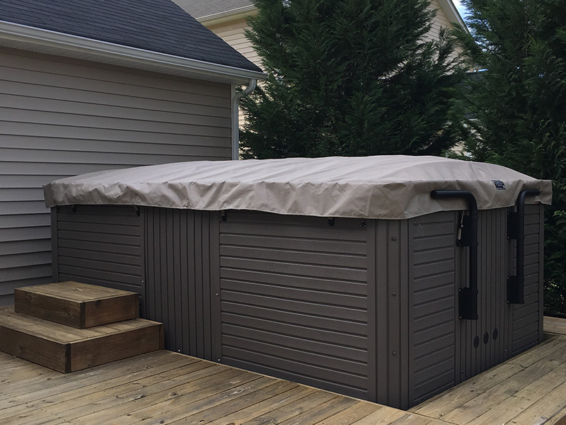 Swim Spa Cover Colors, Energy Efficient Cover, R Factor, Rolling Covers