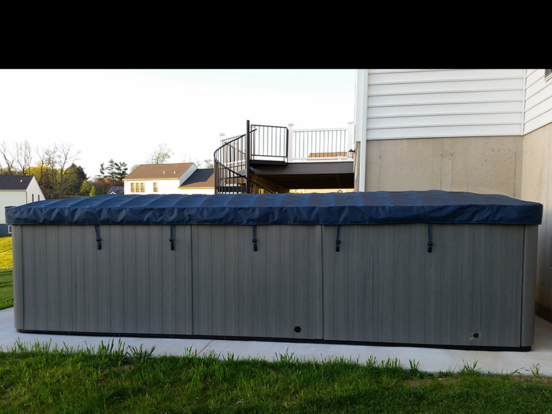 Swim Spa Cover Colors, Energy Efficient Cover, R Factor, Rolling Covers